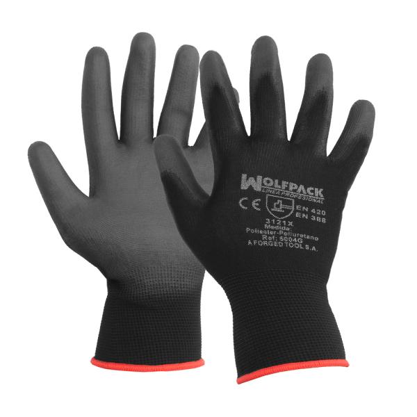 Guantes Poliuretano / Nylon Impregnado  9" (Par)