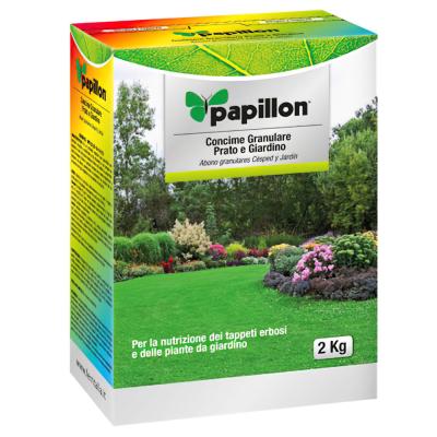 Abono Grano Papillon Cesped / Jardin 2 Kg