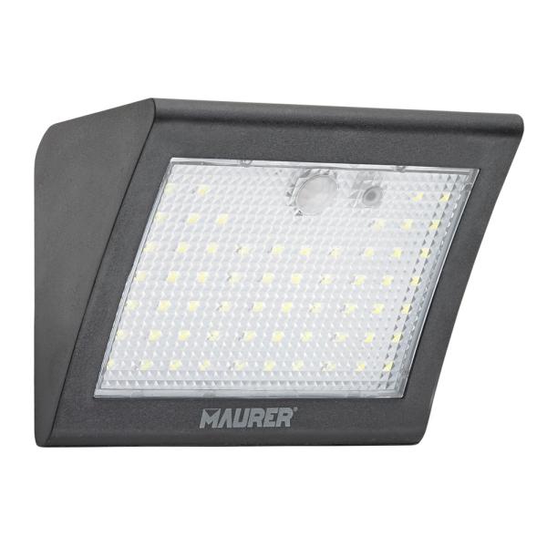 Aplique Solar Led 250 Lumenes Con Sensor De Movimiento y Crepuscular IP65