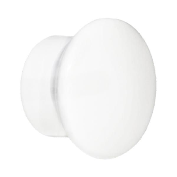 Terminal Zirconio Para Barras Ø 20 mm. Tapon Blanco (Pack 2 unidades)