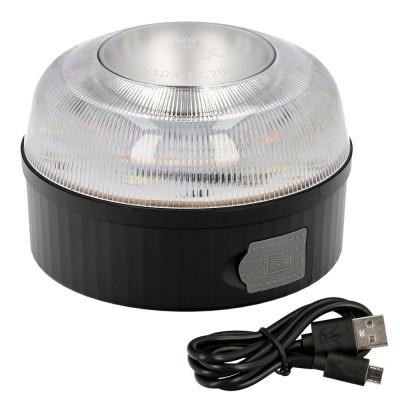 Luz Led Emergencia Coche V16 Baliza Luminosa Hologada Recargable USB