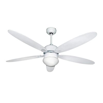 Ventilador Techo Ø 124 cm. 70 Watt. Con Luz y Mando A Distancia 5 Aspas y 3 Velocidades. Con temporizador