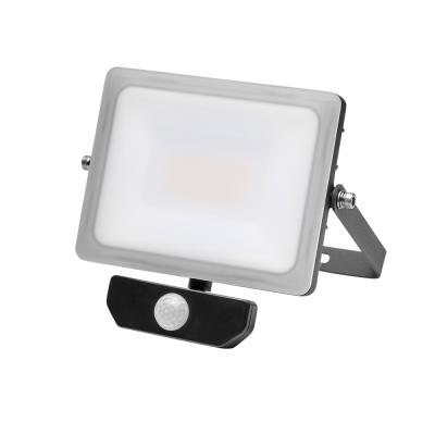 Foco Led Plano 30 Watt. Luz Blanca 4000º K  IP 65 2400 Lumenes Con Sensor de Presencia