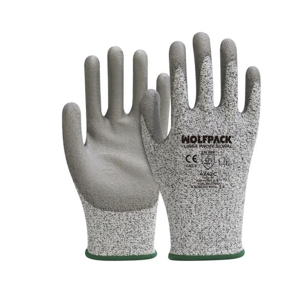 Guantes Anticorte Fibra De Vidrio Talla 6"