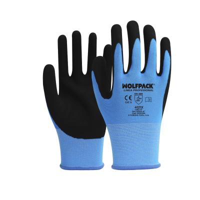 Guantes Nitrilo Reforzado Impregnado Talla 8"